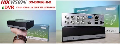 HIKVISION DS-E08HGHI-B 8 Kanal ESSd Dvr 480GB SSD Kayıt Cihazı E-DVR